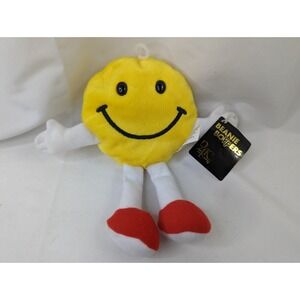 Mighty Star Beanie Boppers Smile Plush 7 Inch 24K Co 5121 1996 Stuffed Animal